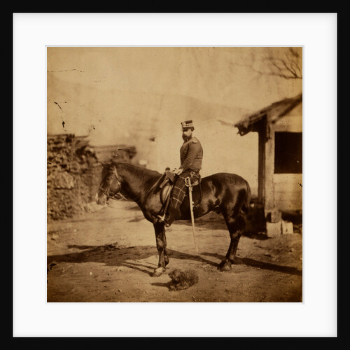 Viscount Kirkwall, Captain 71st Highlanders, Crimean War by Roger Fenton