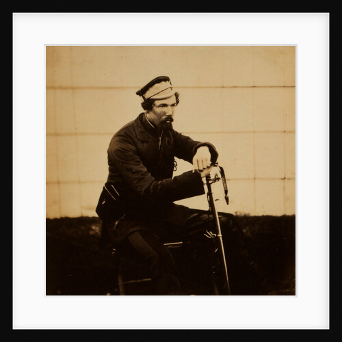 The honourable Major Cathcart, Dep. As. Adj. Gen. to the Light Division, Crimean War by Roger Fenton