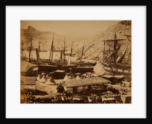 Cossack Bay, Balaklava, Crimean War by Roger Fenton