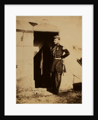 Captain Fay on General Bosquets staff, Crimean War by Roger Fenton