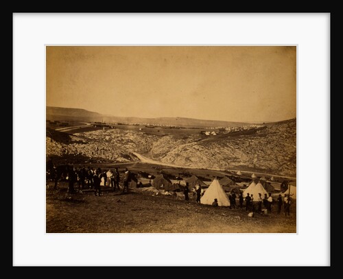 Major Brandling's troop, Crimean War by Roger Fenton