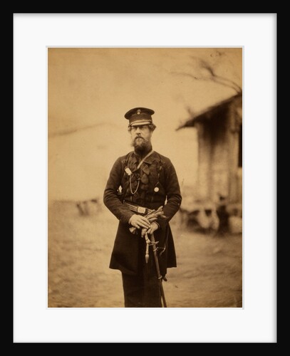 Colonel Reynardson (he had the command of the Grenadier Guards at the battle of Inkermann), Crimean War by Roger Fenton