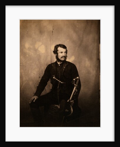 Captain Burnaby, Grenadier Guards, Crimean War by Roger Fenton