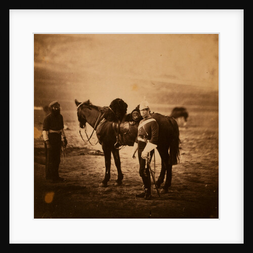 Lieutenant Godman, 5th Dragoons, Crimean War by Roger Fenton