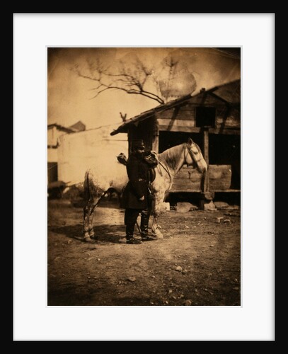 Major Keane, on the staff at Balaklava, Crimean War by Roger Fenton