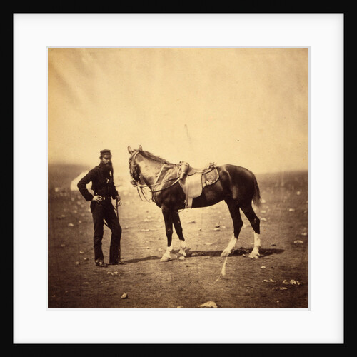 Major Woodford, Rifle Brigade, Crimean War by Roger Fenton