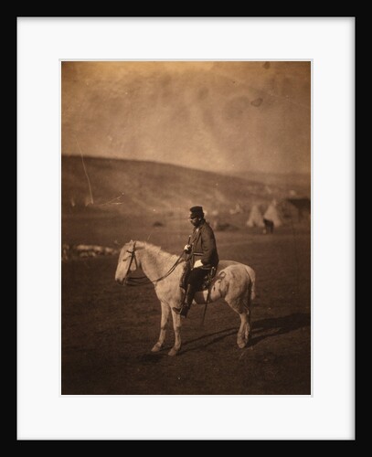 Captain W.H. Seymour, 68th Light Infantry, Crimean War by Roger Fenton
