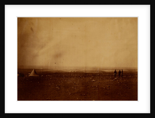 Sebastopol from the front of Cathcart's Hill, Crimean War by Roger Fenton