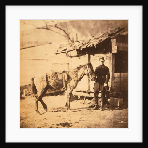 Captain Heneage, Coldstream Guards, Crimean War by Roger Fenton