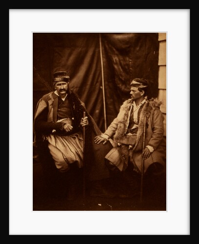 Discussion between two Croats, Crimean War by Roger Fenton