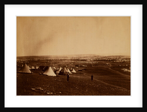 Cathcart's Hill, looking towards the Light Division & Inkermann, Crimean War by Roger Fenton