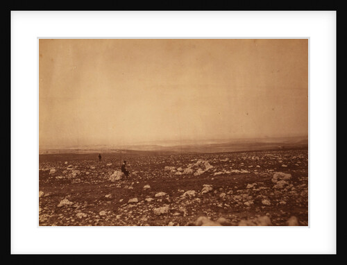 Sebastopol with the Redan, Malakoff & Mamelon - Colonel Shadforth seated in the foreground, Crimean War by Roger Fenton