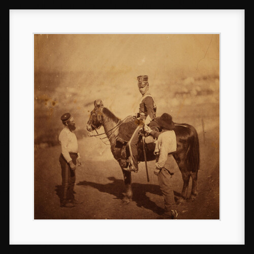 The pocket-pistol - equipped for Balaclava, Crimean War by Roger Fenton