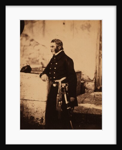 Major General Estcourt, Crimean War by Roger Fenton