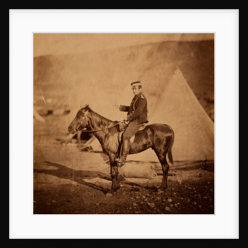 Major Morris, C.B., Royal Artillery, Crimean War by Roger Fenton