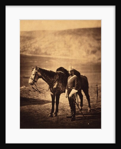 Captain Halford, 5th Dragoon Guards, Crimean War by Roger Fenton