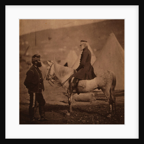 Lieutenant General, the Honourable Sir James Yorke Scarlett, K.C.B., Crimean War by Roger Fenton