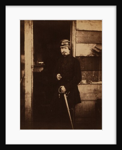 Captain Francis Baring, Fusilier Guards, Deputy Assistant Quartermaster General, attached to the Light Division, Crimean War by Roger Fenton