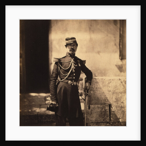 Colonel Vico, attached to the British Head Quarters, Crimean War by Roger Fenton