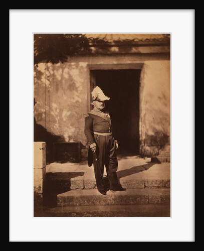 Maréchal Pélissier, G.C.B., Crimean War by Roger Fenton