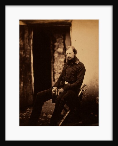 Lieutenant Colonel Prince Edward of Saxe Weimar, Crimean War by Roger Fenton