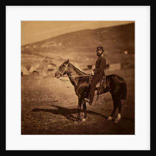 Captain Wilkinson, 9th Regiment, Crimean War by Roger Fenton