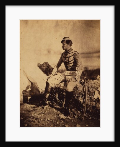 Captain Thomas, aide-de-camp to General Bosquet, Crimean War by Roger Fenton