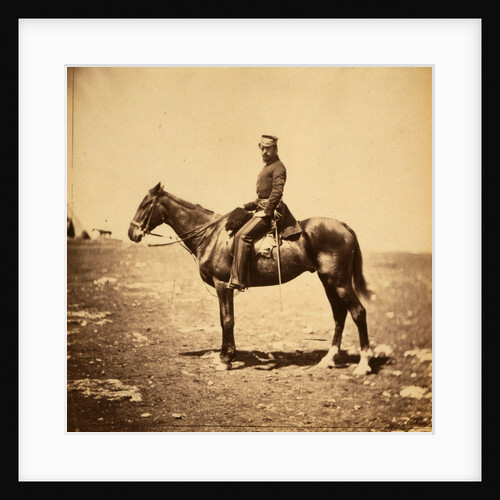 Captain Clifford, aide-de-camp to General Buller, Crimean War by Roger Fenton