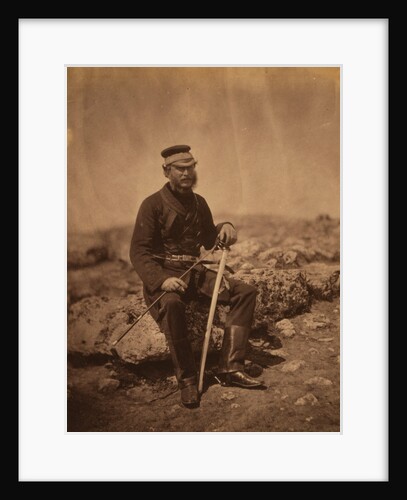 Lieutenant-Colonel Lord Burghersh, C.B., Crimean War by Roger Fenton
