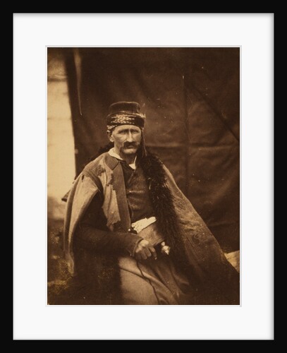 A Croat chief, Crimean War by Roger Fenton