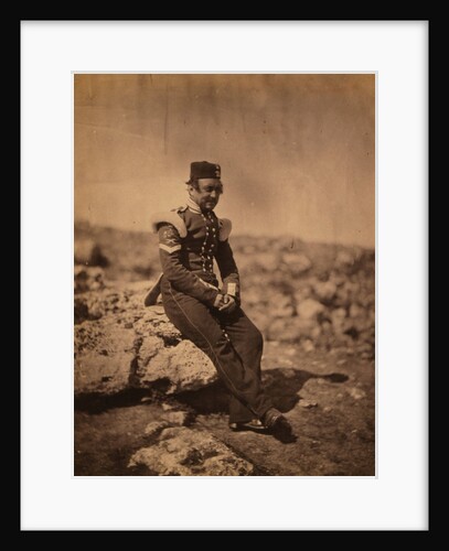 Sergeant of British Light Infantry, Crimean War by Roger Fenton