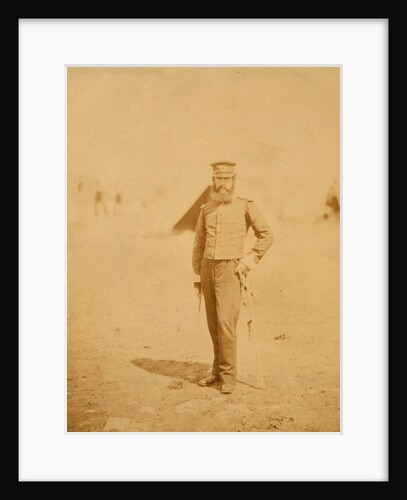 Major Radcliffe, 5th Dragoon Guards, Crimean War by Roger Fenton