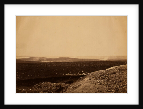 The Mamelon & the Malakof from the front of the mortar batteries, Crimean War by Roger Fenton