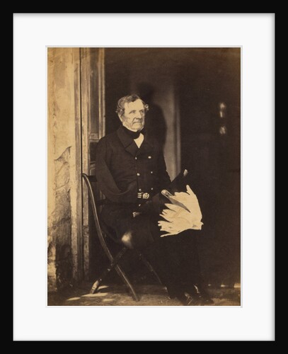 Field Marshall Lord Raglan, Crimean War by Roger Fenton