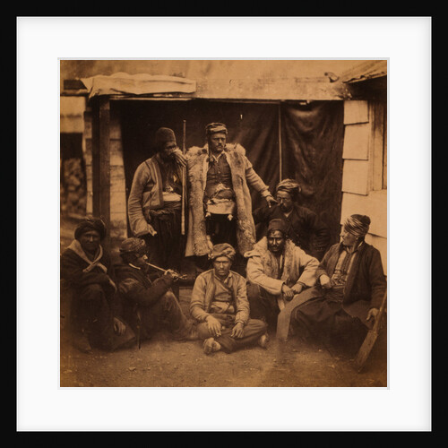 Group of Croats, Crimean War by Roger Fenton