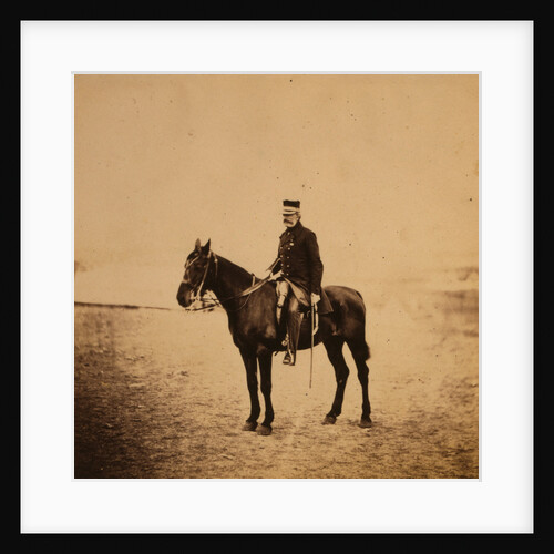 Brigadier Garrett, Crimean War by Roger Fenton