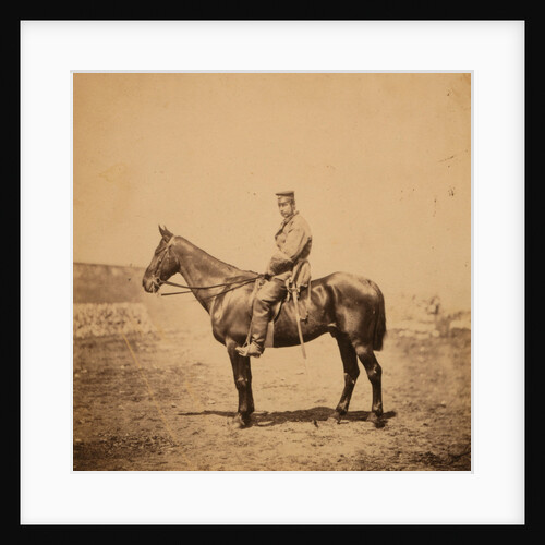 Captain Pechell, 77th, Crimean War by Roger Fenton