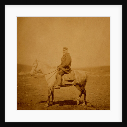 Captain Chawner, Crimean War by Roger Fenton