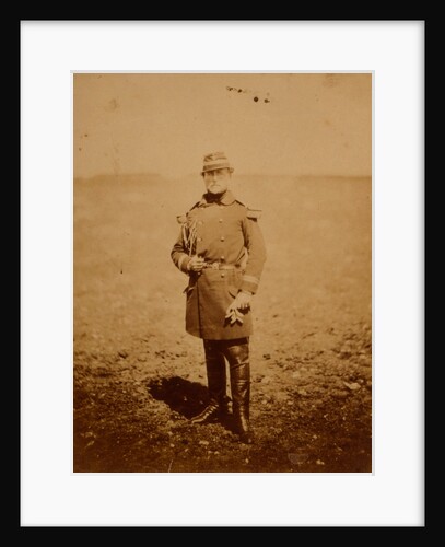 Commander Ballan, officer on Bosquet's staff, Crimean War by Roger Fenton