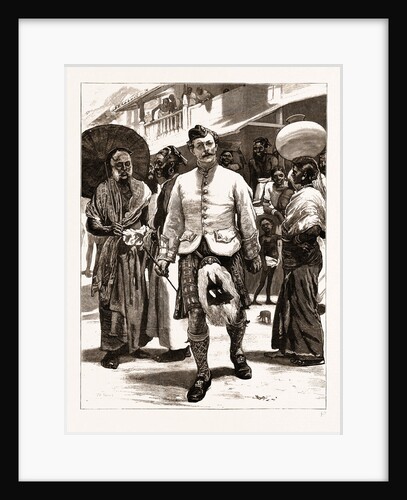 The Prince Of Wales In Ceylon, Sri Lanka by Anonymous