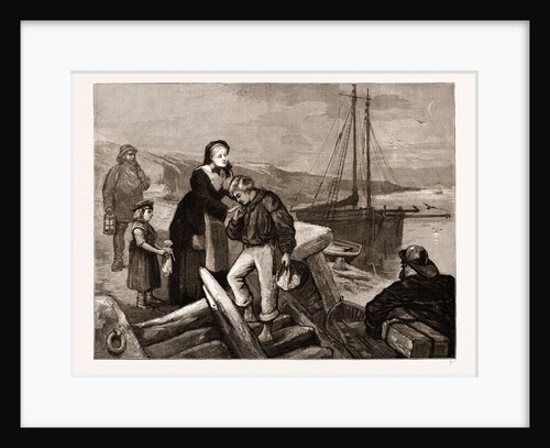 Partin Moments From The Picture By T.f. Marshall Exhibited In The Royal Academy by Anonymous