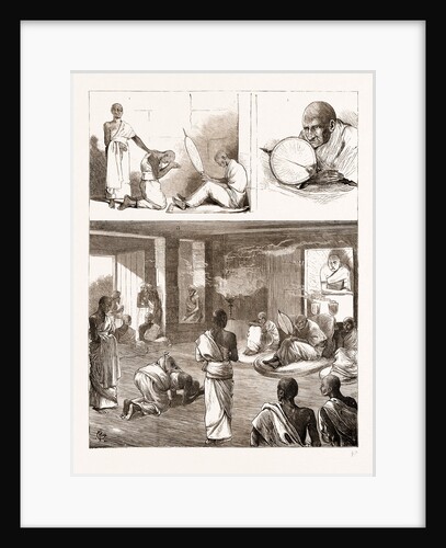 A Buddhist Ordination In Ceylon, Sri Lanka by Anonymous