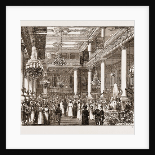 The Prince Of Wales In India: Madras, The Levee In The Banqueting Hall by Anonymous