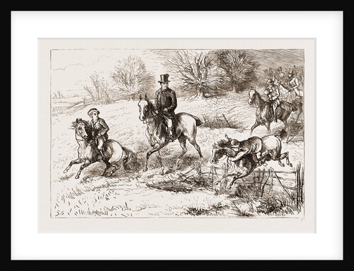 In The Hunting Field by Anonymous