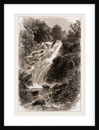 Waterfall At Killarney, 1876 by Anonymous