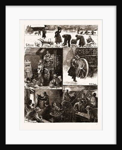 Market Gardening: A Winter's Journey To Covent Garden, London by Anonymous