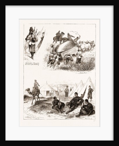 The Prince Of Wales In India: At The Camp, Delhi by Anonymous