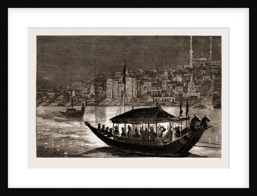 The Journey Up The Ganges, The Prince Of Wales In India by Anonymous