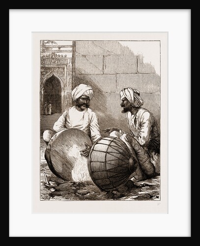 Preparing For The Prince: Tuning The Tom-toms At Jammu by Anonymous