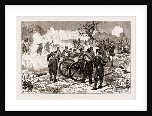 The Carlist War In Spain, During The Battle Of Elgueta by Anonymous